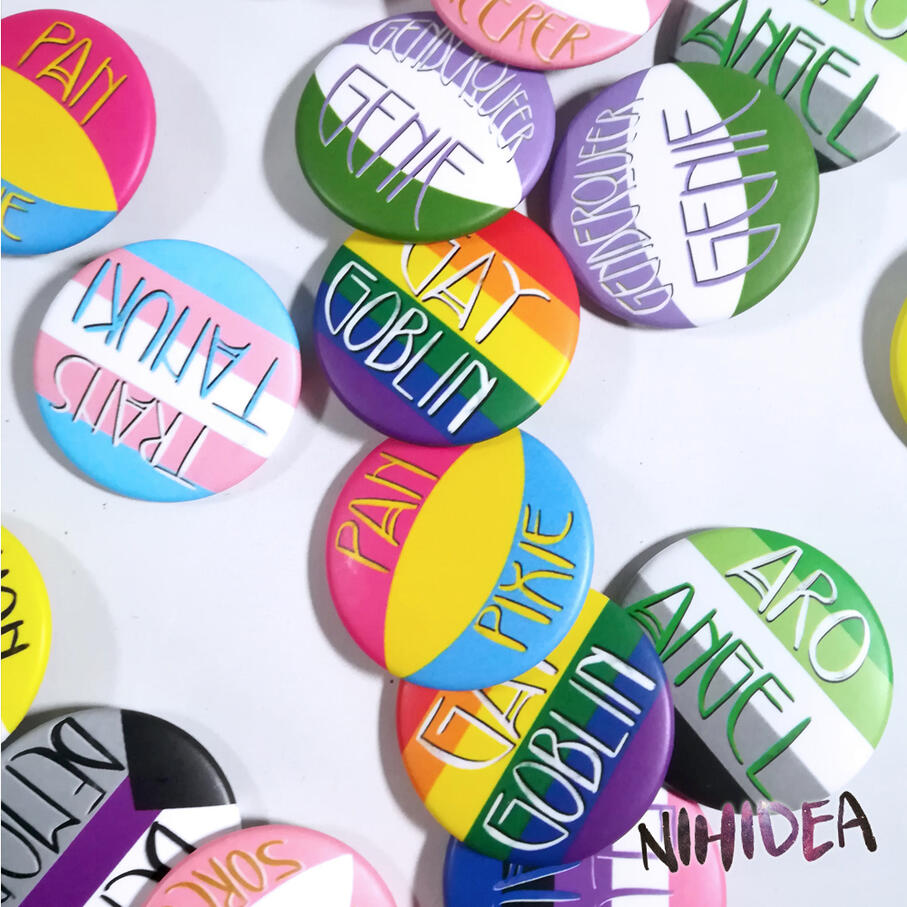 Mythical Pride Buttons