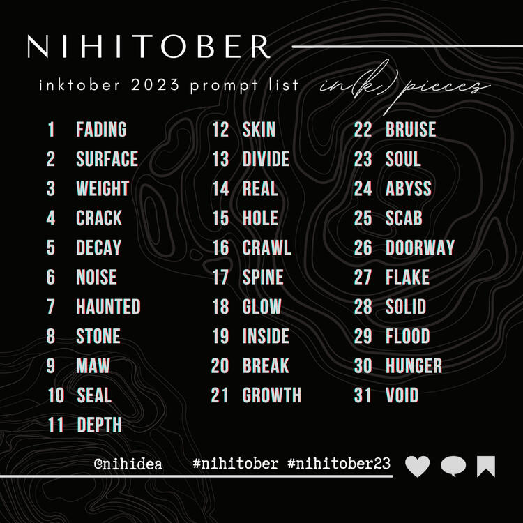 Nihitober: Prompts Nihitober: Prompts